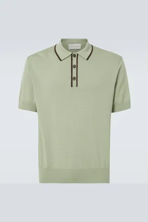 King & Tuckfield Wool polo shirt