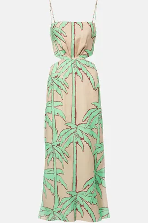 JOHANNA ORTIZ Beach Harmony linen maxi dress