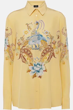 Etro Printed silk shirt