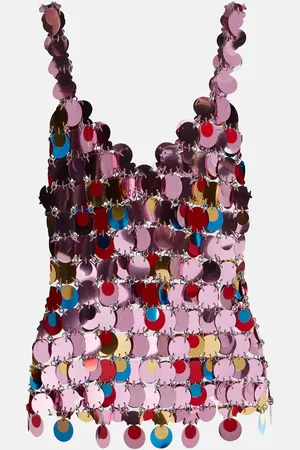Paco rabanne Sequined top