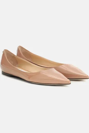 Jimmy Choo Love patent leather ballet flats