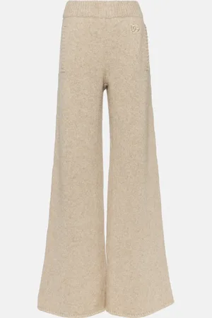 Dolce & Gabbana Wool-blend wide-leg pants
