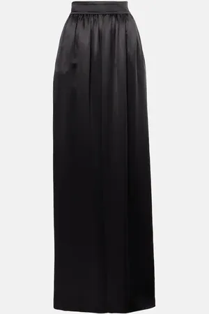 Dolce & Gabbana Silk satin maxi skirt
