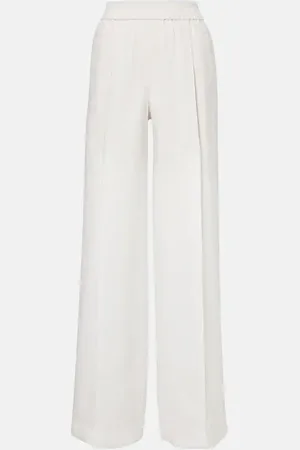 Brunello Cucinelli Linen wide-leg pants