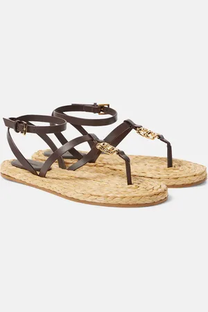 Givenchy 4G Liquid leather espadrille sandals