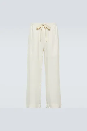 COMMAS Linen wide-leg pants