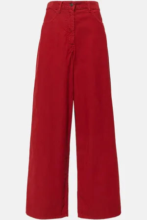 The Row Chan corduroy wide-leg pants