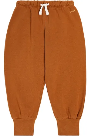 Tiny Cottons Logo cotton jersey sweatpants