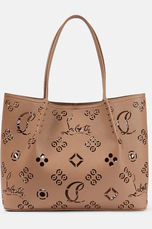 Christian Louboutin Cabarock perforated tote bag