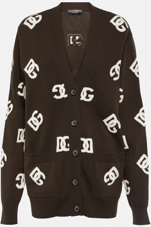 Dolce & Gabbana Logo virgin wool cardigan