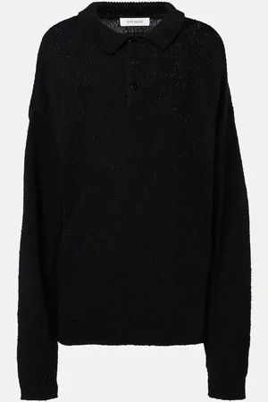 AYA MUSE Oversized cotton polo sweater
