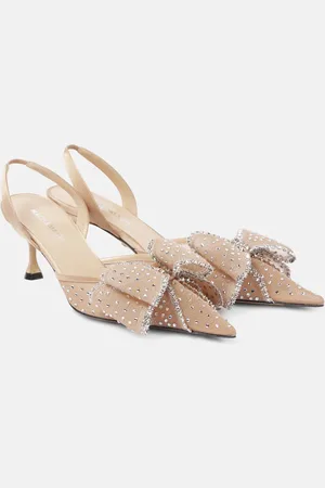 Mach & Mach Cadeau 65 embellished slingback pumps