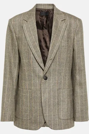 NILI LOTAN Gael Boyfriend wool and cashmere blazer