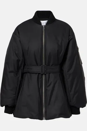 Alaïa Belted cotton-blend jacket