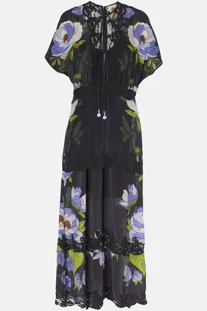 Farm Rio Soft Garden floral maxi dress