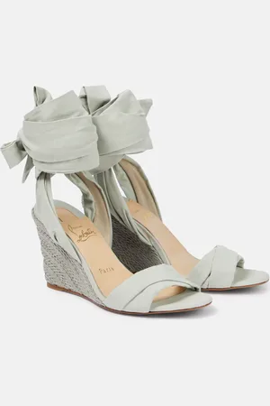 Christian Louboutin Melides Du Desert 85 espadrille wedges