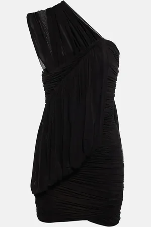 Rick Owens Edfu one-shoulder minidress