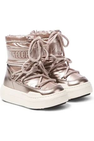 Moon Boot Junior Park metallic snow boots