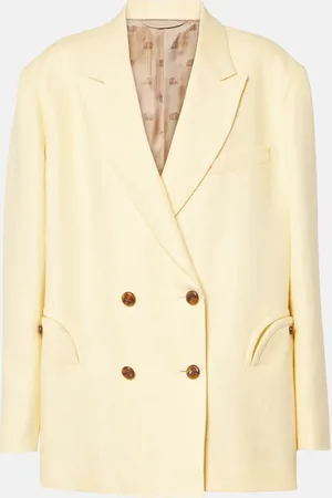 Blazé Milano Clarity Nightbreak linen blazer
