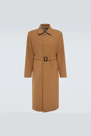 DRIES VAN NOTEN Gabardine car coat