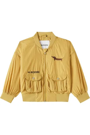 Mini Rodini Logo embroidered jacket