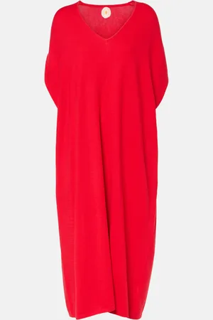 Jardin des Orangers Cotton, silk and cashmere maxi dress