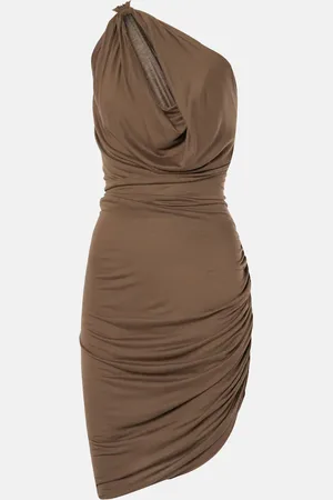 Rick Owens Lilies Aaliyah draped midi dress