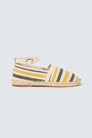 BODE Namesake striped espadrilles