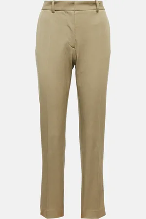 Joseph Coleman high-rise slim gabardine pants
