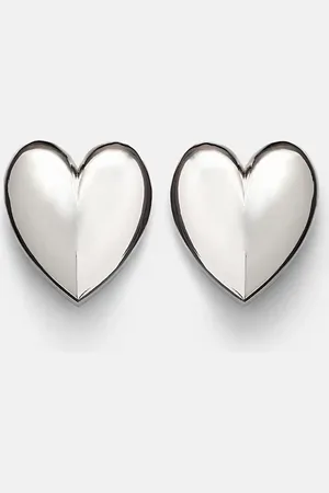 Jennifer Fisher Puffy Heart 10kt gold-plated earrings