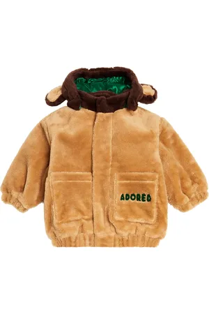 Mini Rodini Adored faux fur jacket