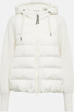 Brunello Cucinelli Wool and cashmere-blend knit jacket