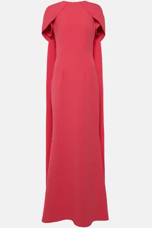 Safiyaa Ginkgo caped gown