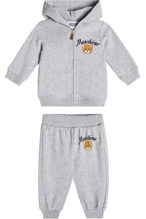 Moschino Baby Teddy Bear fleece tracksuit