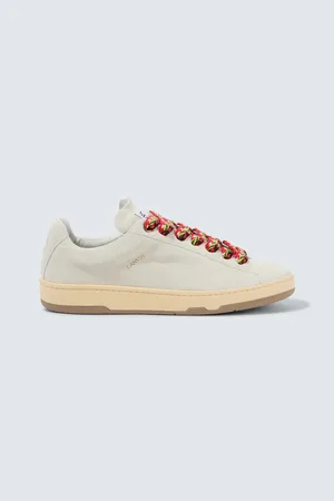 Lanvin Curb Lite suede sneakers