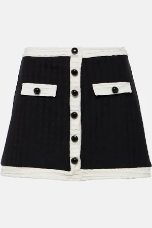 Adriana Degreas Jacquard miniskirt