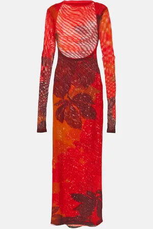 SIR Libertine printed cutout maxi dress