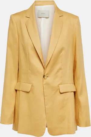 ASCENO Azores linen blazer