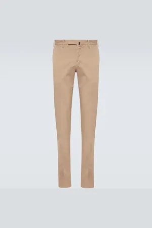 Incotex Cotton-blend slim pants