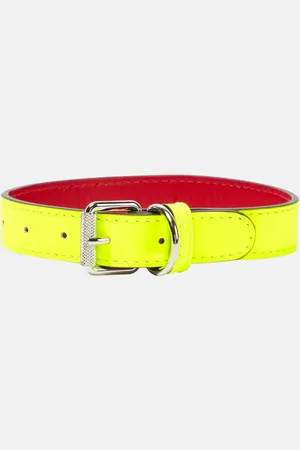 Christian Louboutin Loubicollar leather dog collar