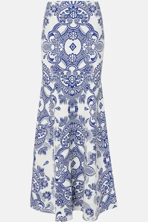 Etro Jacquard maxi skirt