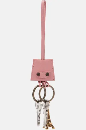 Balenciaga Le City Eiffel leather bag charm