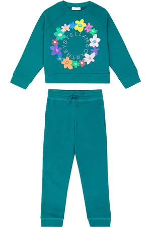 Stella McCartney Printed sweatshirt and sweatpants set