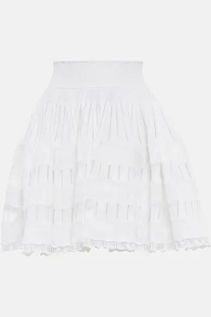 Alaïa Crinoline pleated miniskirt