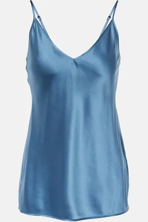 Max Mara Leisure Lucca silk-blend tank top