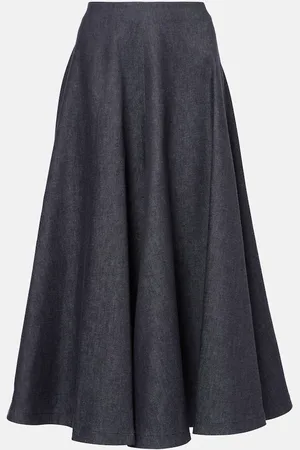 Altuzarra Varda cotton midi skirt