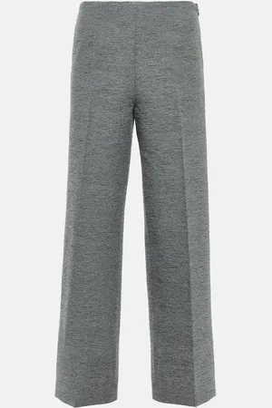 Totême Wide-leg wool-blend pants