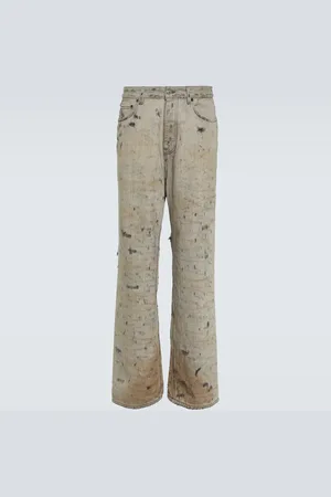 Balenciaga Super Destroyed straight jeans