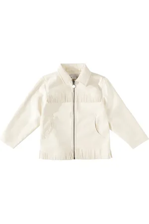 Stella McCartney Fringed faux leather jacket
