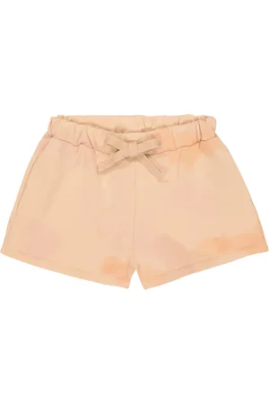 The New Society Hugo tie-dye cotton fleece shorts